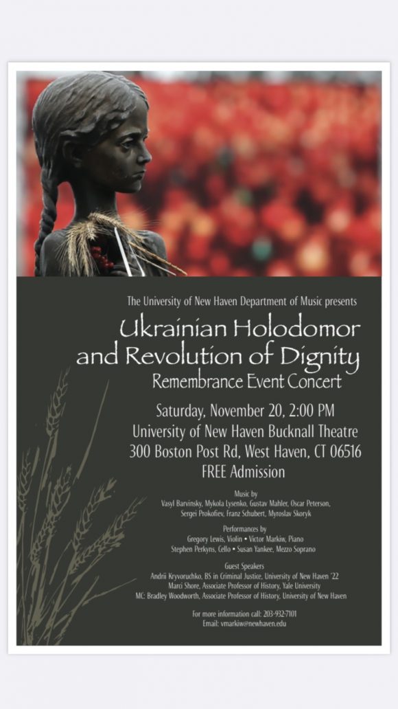 Holodomor event in New Haven