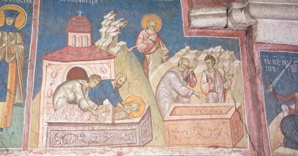 Recalling the death of the Holy Apostle John